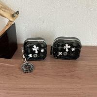 ราคา เคสหูฟังจี้ครอส AirPods 3 4 Pro3 AirPods Pro2 Pro ฝาครอบป้องกันฝาครอบหูฟังกระเป๋าหูฟัง (46304451671)