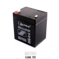 ราคา MATRIX Battery UPS 5.5Ah, 12V สำหรับเครื่องสำรองไฟฟ้า UPS (4764333509)