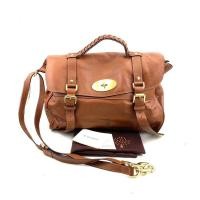 ราคา กระเป๋า Mulberry Alexa oversized สีน้ำตาล Oak (7788292106)