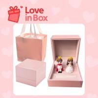 ราคา กล่องของขวัญเจ้าชาย & เจ้าหญิง - กล่องของขวัญวันวาเลนไทน์ - กล่องแหวนข้อเสนอ (44501406209)