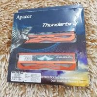 ราคา มีส่วนลด​ 100​ บาท​ #Ram​ pc​ 8​ gb​ (4x2​gb)​ /ddr3​ /บัส​ 1600​ ยี่ห้อ​ Apacer​ thunderbird (1141351265)