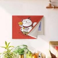 ราคา 【ขายร้อน】ผ้าม่านปิดกล่องมิเตอร์ไฟฟ้าในร่มลายการ์ตูน (27382042016)