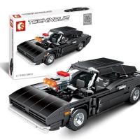 ราคา ตัวต่อรถเทคนิค sembo701402 - Dodge Charger 1970 (449 pcs) (23149079436)