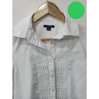 ราคา เสื้อเชิ้ต Nautica ไซส์ M สีขาว สภาพ 98% ❗(สั่งป้ายวงกลมต่างสี รบกวนสั่งคนละออเดอร์) (42020476280)