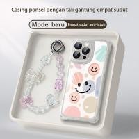 ราคา SAMSUNG HP GANTUNGANหน้ายิ้มเคสโทรศัพท์สําหรับSamsung A16 A06 4G 5G A36 Galaxy A56 5G A52 A04S A55 A14 A13 A53 A05S A52S A15 Sjgs3 สายรัดน่ารักที่ไม่ซ้ํากันเชือกเส้นเล็ก (51355784834)