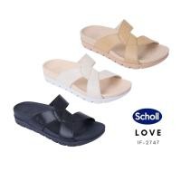 ราคา Scholl รุ่น LOVE 1F-2747 รองเท้าแตะสกอลล์ แบบสวม รองเท้าสุขภาพ (42370829907)