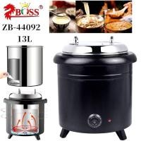 ราคา หม้ออุ่นโจ๊ก ต้มซุปไฟฟ้า13ลิตร สแตนเลส ZB44092 หม้อต้มซุปไฟฟ้า โรงแรม ร้านอาหาร (58104044365)