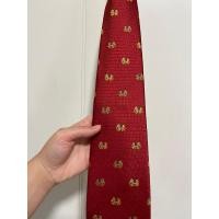 ราคา เนคไท Jim Thompson สีแดงลายช้าง (22057266853)