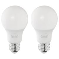 ราคา [IKEAแท้ ถามก่อนสั่ง] SOLHETTA ซูเฮตต้า หลอดไฟ LED E27 806 ลูเมน, หรี่ไฟได้/หลอดกลม แก้วฝ้า (51501068592)