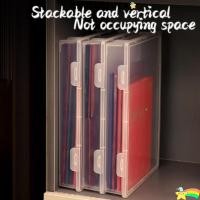 ราคา EXCLUSIVEX ที่เก็บเอกสาร, ภาชนะใส่แฟ้มใบรับรองทรงสี่เหลี่ยม, กล่องจัดระเบียบ A4 พลาสติก (48605936637)