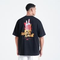 ราคา CELCIUS FANTA Flying Fanta Bottle เสื้อยืด Oversize LIN001422ค สีดํา (48651688078)