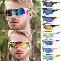 ราคา ผู้ชายขนาดใหญ่ขี่จักรยานแว่นตาสําหรับผู้ชายจักรยาน กันลม เคลือบที่มีสีสันแว่นกันแดดกรอบใหญ่สแควร์กีฬากลางแจ้งรถจักรยานยนต์แว่นกันแด (52106163413)