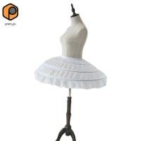 ราคา [สวย] Girl Hoops Petticoat เด็กกระโปรงสําหรับ Dressing up Party Stage Performance (42227026875)