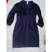 ราคา ชุดเดรสใส่ทำงานสีกรมท่า (29355459414)