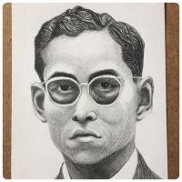 ราคา วาดรูปในหลวง ร.๙ (609455353)