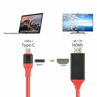 ราคา ✸▣♧Type C to HDMI cable USB C to HDMI Video Adapter For Macbook Huawei P20 Pro Samsung Galaxy S9 S8 HDMI to USB-C C8 # C (4092279853)
