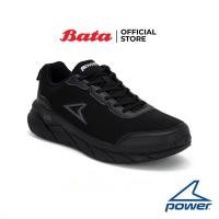 ราคา Bata บาจา ยี่ห้อ Power รองเท้ากีฬาวิ่ง รองเท้าผ้าใบ Running shoes ผ้า Mesh แบบผูกเชือก ระบายอากาศได้ดี สำหรับผู้ชาย รุ่น (50506315687)