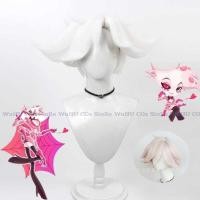 ราคา Hazbin Readystock Hotel คอสเพลย์ Niffty Angel Dust White ผู้หญิงฮาโลวีนคอ (28353598674)