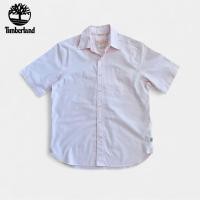 ราคา เสื้อเชิ้ตมือสอง Timberland สีชมพูอ่อน แขนสั้น อก 44 สภาพใหม่ ไม่มีตำหนิ (49751171986)