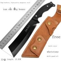 ราคา ❏มีดกลางแจ้ง Self-Defense SABER Field Survival สงครามพิเศษมีดแบบพกพามีดยุทธวิธีทหารขนาดเล็กมีดตรงมีดความแข็งสูง (22579352716)