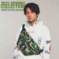 ราคา A BATHING APE® 2021 SPRING COLLECTION กระเป๋าคาดอก กระเป๋าคาดเอว ขนาดใหญ่ (11814538451)