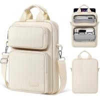 ราคา MoKo กระเป๋าใส่แท็บเล็ตขนาด 10-12.9 นิ้วพร้อมหลายกระเป๋าและสายสะพายไหล่แบบถอดได้สําหรับ iPad Pro 12.9/11",Galaxy Tab S8+/S9+ 12.4 นิ้ว (44077778658)