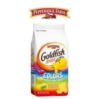 ราคา Pepperidge Farm Cheddar Cheese Colors form Plants Goldfish CRACKERS เปปเปอร์ริดจ์ ฟาร์ม เชดดาร์ ชีส แครกเกอร์ (27633272818)