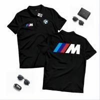 ราคา KARIMAKE เสื้อโปโล ภาพรถ Unisex เสื้อคอปกโลโก้ BMW M (41468173443)
