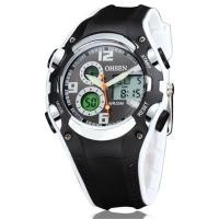 ราคา การค้าต่างประเทศ OHSEN OHSEN 1309LED Light Dual Display Multi-นักเรียนสายนาฬิกาปฏิทินรายสัปดาห์ผู้ชายผู้หญิงนาฬิกา (54404687819)