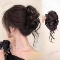 ราคา จ็อกซ์ วิกผมทรงครึ่งหัวแบบธรรมชาติ สีดำและน้ำตาลลอนฟูสำหรับผู้หญิง (48401282665)