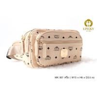 ราคา กระเป๋าคาดเอว Lingky หนัง PU ไซส์ 10" มีทั้งหมด 6 ซิป รุ่น MK-901 (7568933819)