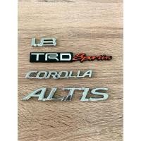 ราคา โลโก้ 1.8 TRD Sportivo COROLLA ALTIS ราคาต่อชิ้น สีเงิน (21394620081)