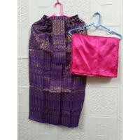 ราคา ชุดไทยเด็กผู้หญิง ชุดแม่การะเกด คุ้มค่า สวยงาม ได้สไบกับกระโปรง ใส่ปุ๊บสวยปั๊บ อายุ 4-6 ปี (22524026013)