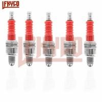 ราคา 2pcs Racing Spark Plug 3 Electrode A7TC for 50cc 70cc 110cc 125cc 150cc ATV Scooter Dirt Bike Go Ka (50605092035)