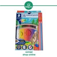 ราคา Staedtler (สเต็ดเล่อร์) สีไม้ ดินสอสียาว 36 สี คละลาย FSC 100% (25952418810)