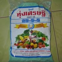 ราคา ปุ๋ยเกร็ด ทุ่งเศรษฐี 25-5-5 ปุ๋ยเกร็ด (12798125311)