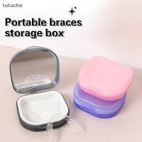 ราคา Tutu กล่องเก็บฟันปลอมผู้สูงอายุแบบพกพากล่องฟันปลอมที่มองไม่เห็นวงเล็บจัดฟัน Retainer กรณีพร้อมฝาปิดคอนเทนเนอร์กันฝุ่น VN (55555841903)