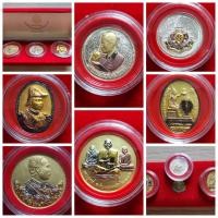 ราคา เหรียญ ชุดที่ระลึก เฉลิมพระเกียรติ 72 พรรษา ร.5 หลัง 3 เกจิ และ ร.5 หลังพระสยามเทวาธิราช ของแท้ สภาพสวยมาก ผ่านพิธี พร้อ (25658432945)