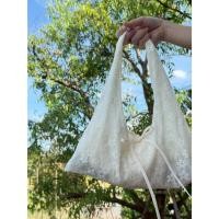 ราคา Mii กระเป๋าลูกไม้ ทรง Hobo รุ่น Hobii สีขาว (48752001265)