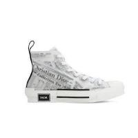 ราคา Used Dior B23 newspaper printed high cylinder sneakers (44014197415)