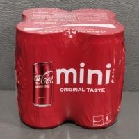 ราคา โค้ก น้ำอัดลม รส ออริจินัล 180 มล. 4 กระป๋อง (17056347980)