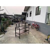 ราคา โต๊ะพับขายของ คีออสขายของตลาดนัดมี2ชั้นพร้อมกันตก ขนาด100x50x75สีดำทนน้ำ (19790809997)