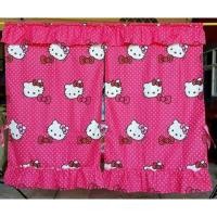 ราคา ผ้าม่านหน้าต่างลายคิตตี้ (321408582)