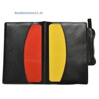 ราคา Buildvictories11 กระเป๋าสตางค์ผู้ตัดสินใหม่การ์ดสีแดงและกระเป๋าสตางค์บัตรสีเหลืองดินสอกีฬาโน๊ตบุ๊ค TH (54500212481)