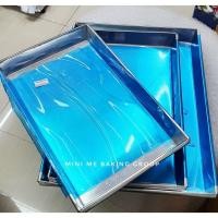 ราคา ถาดอบ ถาดอลูมิเนียม (ขอบเอียง) ถาดอบขนม ถาดอบคุกกี้ (16330330935)