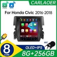 ราคา For Tesla style Carplay android auto For Honda Civic 2016-2018 Car Android 2 Din Radio Multimedia (46804563421)