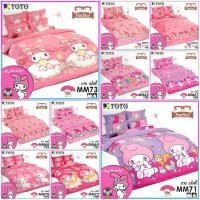 ราคา TOTO ชุดผ้าปู + ผ้านวม ลายมายเมโลดี้ My Melody รุ่น MM69-MM75 (39233461)