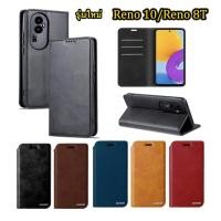 ราคา OPPO Reno 10 pro plus/A98/Reno9 A83 / A17 /A17K/Reno 8T/A78/Reno10 รุ่นใหม่ เคสฝาพับ แบบแม่เหล็กเปิดปิด พร้อมช่องใส่บัตร (40819375598)