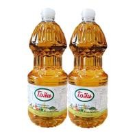 ราคา แพ็ค 2 ขวด น้ำมันโอลีน ขนาด 2 ลิตร น้ำมันปาล์ม น้ำมันพืชโอลีน น้ำมันปาล์มโอลีน ทอดอาหารได้กรอบนาน (50556495139)