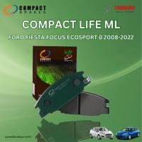 ราคา COMPACT LIFE ML ผ้าเบรคหน้า-หลัง ก้ามเบรค ดิสเบรค FORD FIESTA FOCUS ECOSPORT ปี 2008-2022 ผ้าเบรก ฟอร์ด โฟกัส เฟียสต้า (51451703238)